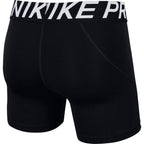 Nike Women's Pro 5 Training Short (Black/White, Medium)