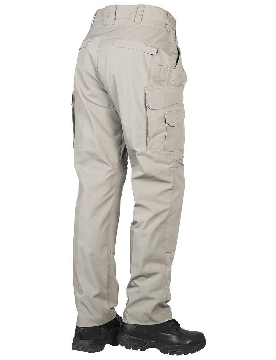 Pro Flex Pant  khaki mens poly cotton rip stop  W:34 L:U
