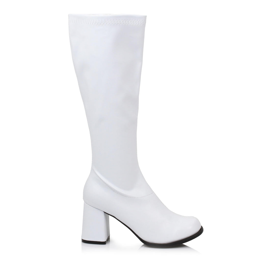 White Gogo Womens Costume Boots  Size 6