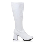 White Gogo Womens Costume Boots  Size 6