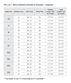 Red Kap Men's Tall Size Twill Action Back Coverall, Orange, 46 Long