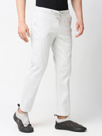 Thomas Scott Mens | Comfort | Slim Fit | Mid-Rise | Drawstring Closure | Solid | 4 Pockets | Woven | Chinos | Trouser (CCBT07_G