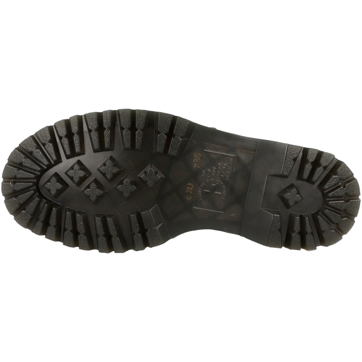 Dr. Martens Women's Addina Flower Mary Jane Flat, Black Milled Nappa, 7