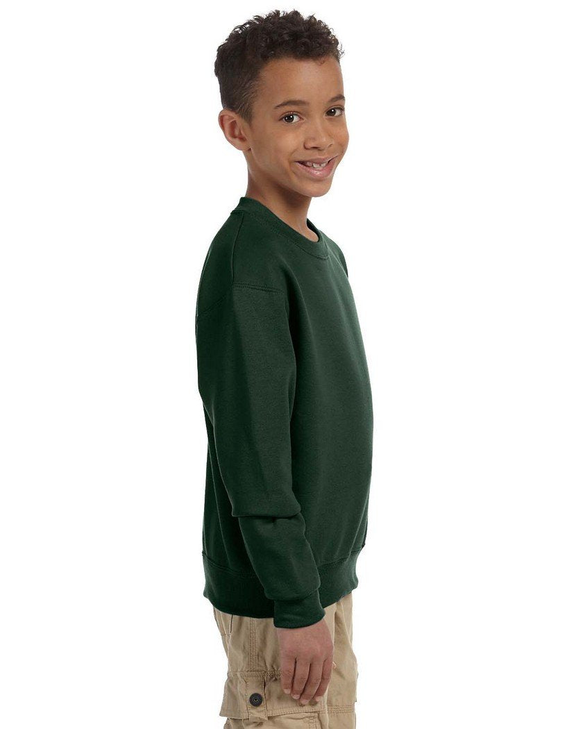 Youth NuBlend Fleece crew - BLAcK - S(D0102HI3Y5A)