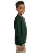 Youth NuBlend Fleece crew - BLAcK - S(D0102HI3Y5A)