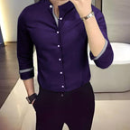 Tee Projekt Casual Cotton Long Sleeve Shirt for Men Formal Wear Regular Wear