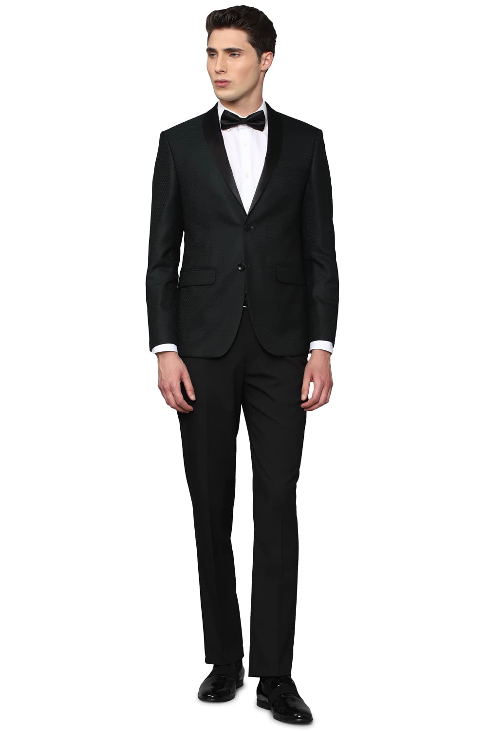 Allen Solly Boys Slim Fit Solid Polyester Suit