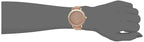 Nine West Women's Gold-Tone and Tan Strap Watch, NW/2346GPTN