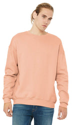 Unisex Drop Shoulder Fleece - WHITE - XS(D0102H7W9W8)