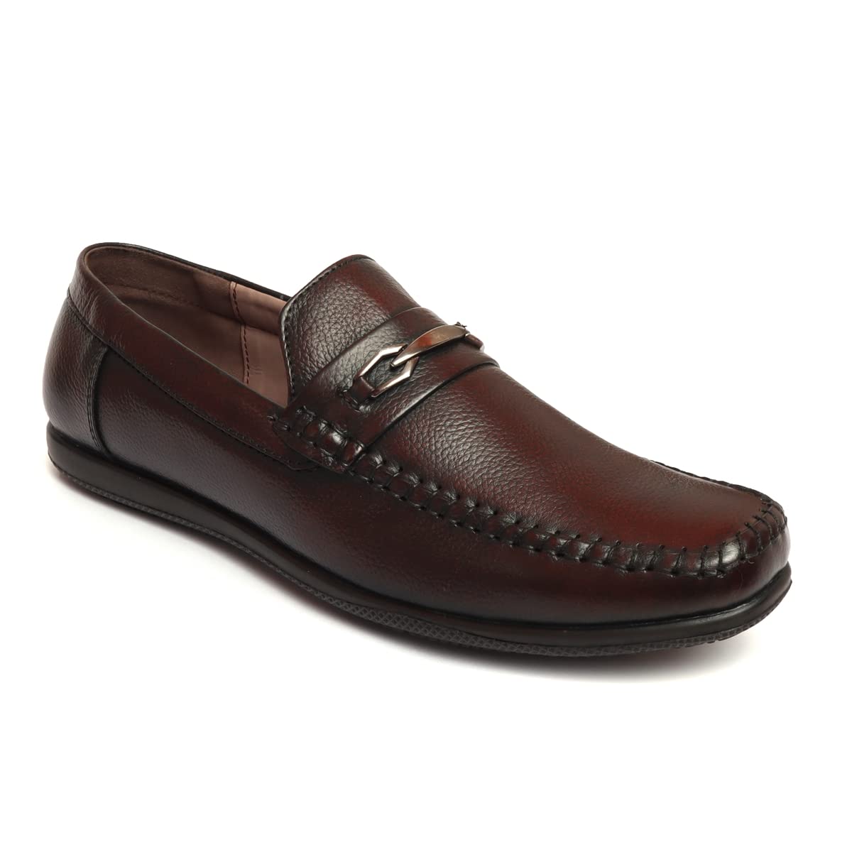Zoom for Men Leather Formal Shoes with Laces for Men LightWeight, Flexible,Durable & Comfortable with Cushioned Insole for Offi 6