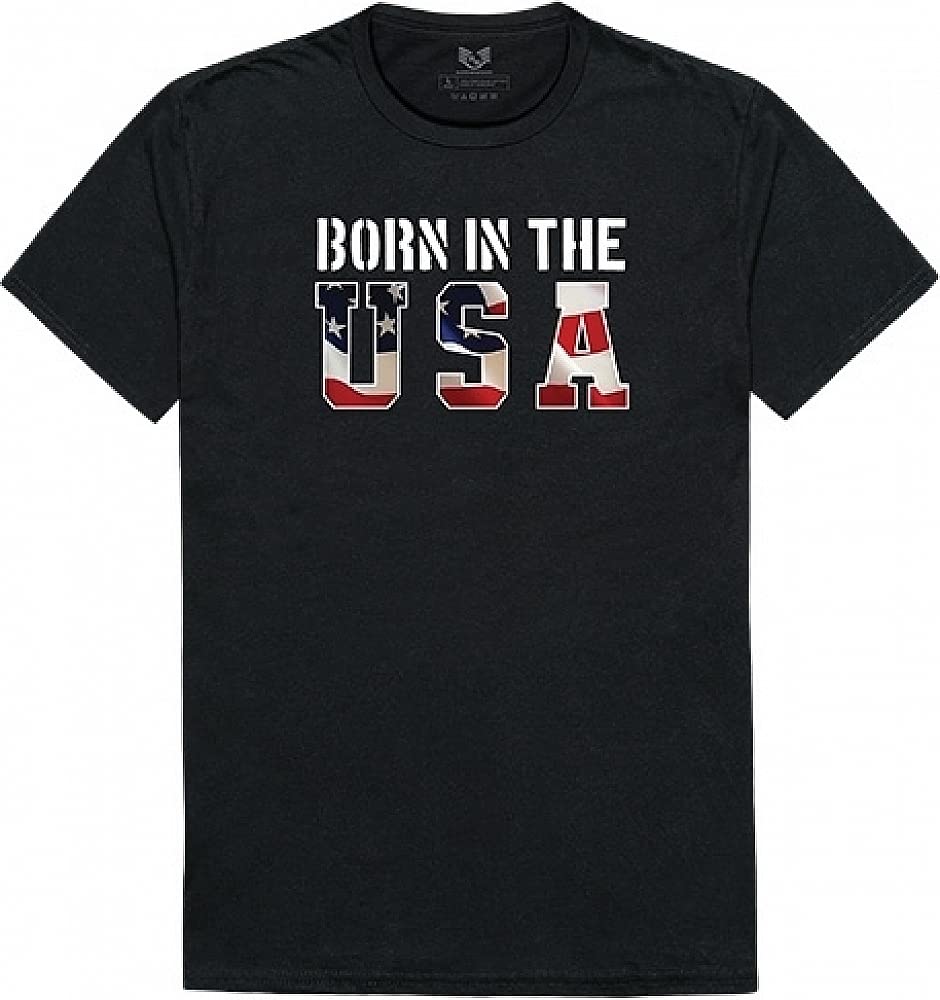 RelaxedGraphic T, Born in the US, Black, L