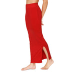 Zivame All Day Seamless Mermaid Saree Shapewear with Removable Drawcord for Women - Tango Red