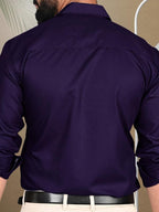 Tee Projekt Shirt for Men Cotton Spread Collar Long Sleeve hirt Parfect for Formal Wear