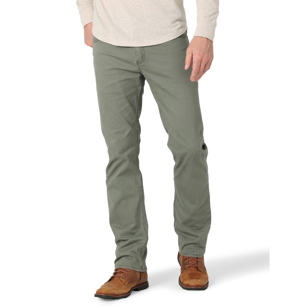 Wrangler Authentics Men's Slim Fit Straight Leg Jean, Spruce, 32W x 30W