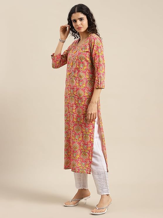 Varanga WomenS Kurta Set  Elegant, Comfortable, And Stylish, Perfect For Casual, Festive, Or Semi-Formal Occasions With Timeles