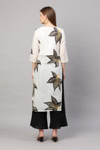 Gosriki Women Cotton Blend Regular Kurti