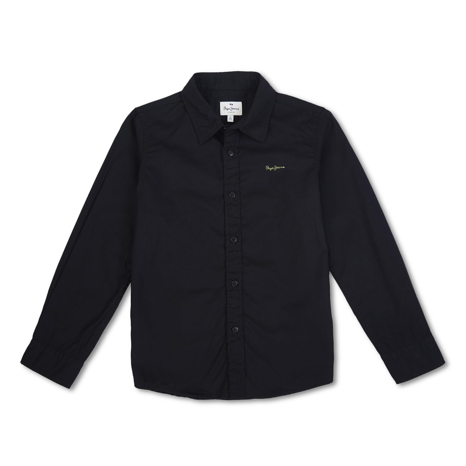 Pepe Jeans BoyS Solid Regular Fit Shirt (Pb302537_Mint Green