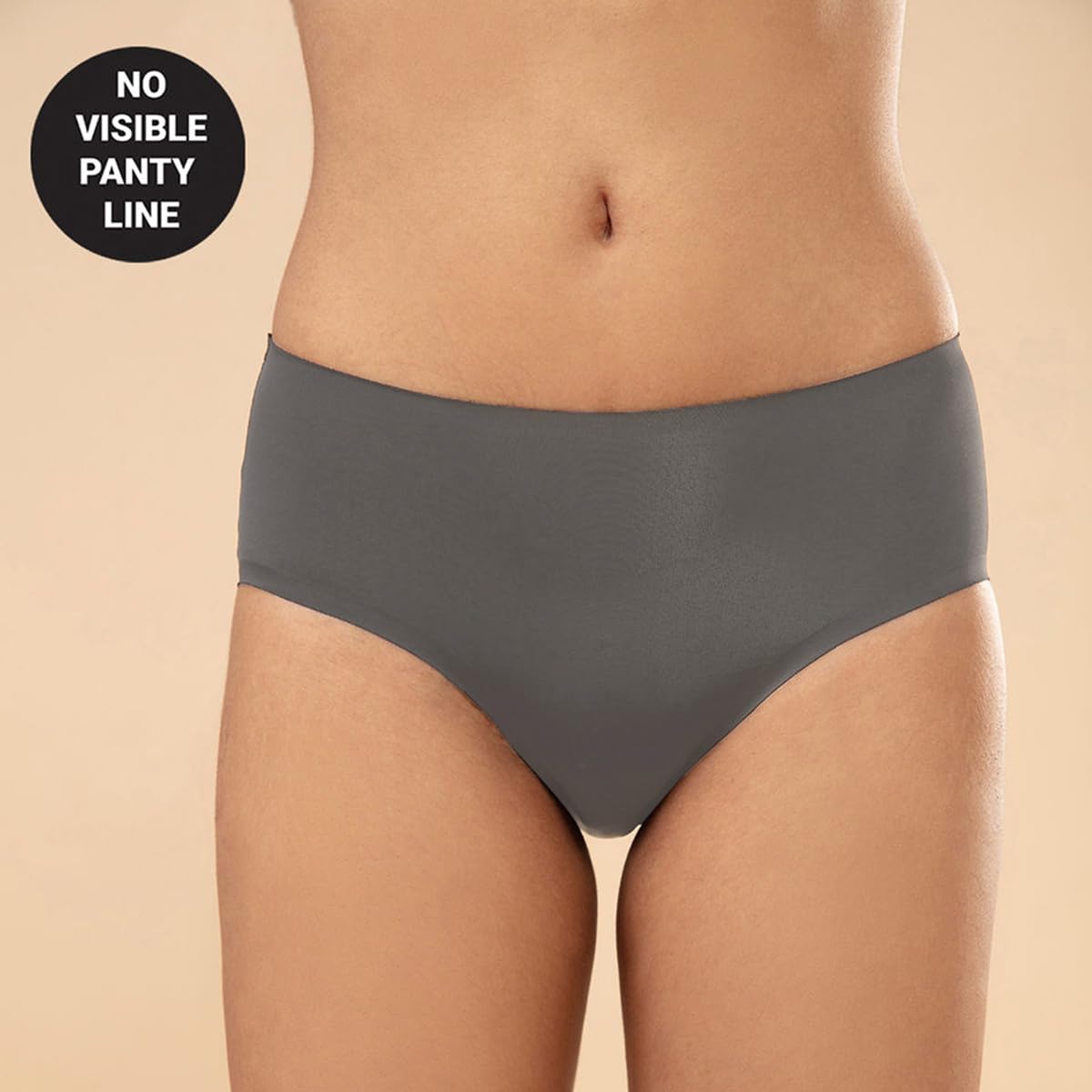 Nykd (Nyp209 Seamless Hipster Panty Underwear For Women | Full Coverage With No Visible Panty Line & Smooth No-Marks Waistband |