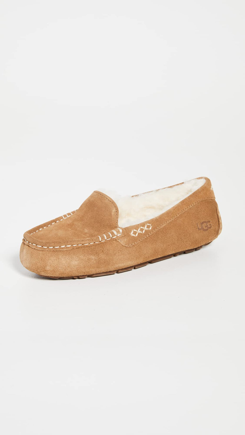 UGG Women's Ansley Slipper, Chestnut, 07