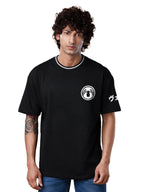 The Souled Store Official Marvel: Venom Men Oversized T-Shirts Black