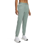 Under Armour Womens Armoursport Woven Pants, (348) Silica Green / / White, Small Short