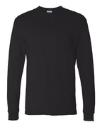 Mens 52 oz comfortSoft cotton Long-Sleeve T-Shirt - WHITE - S(D0102H7KTQX)
