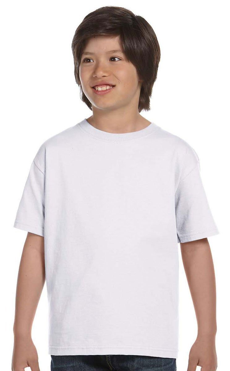 Youth Essential-T T-Shirt - WHITE - XS(D0102H7KWTX)