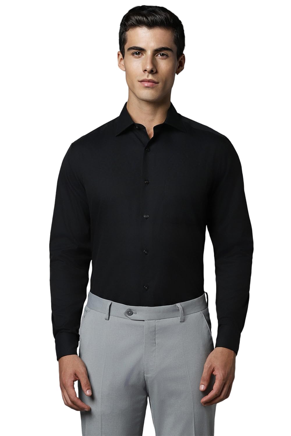 Louis Philippe_Mens_Shirt_(Lpsfmclp787643_Black_48)