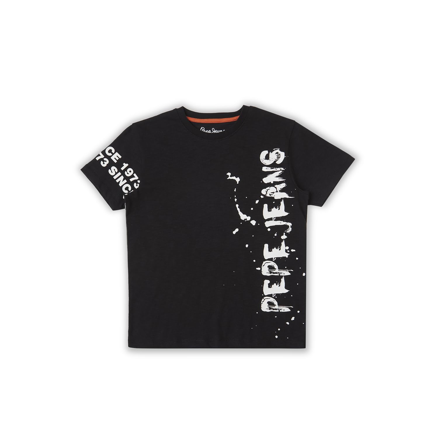 Pepe Jeans BoyS Regular Fit T-Shirt (Pb503868_Black