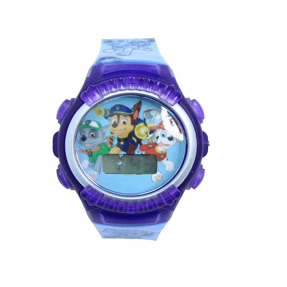 Nickelodeon Kids' PAW4039 Paw Patrol Digital Display Quartz Blue Watch