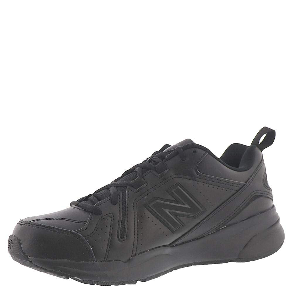 New Balance Men's 608 V5 Casual Comfort Cross Trainer, Black/Black, 16