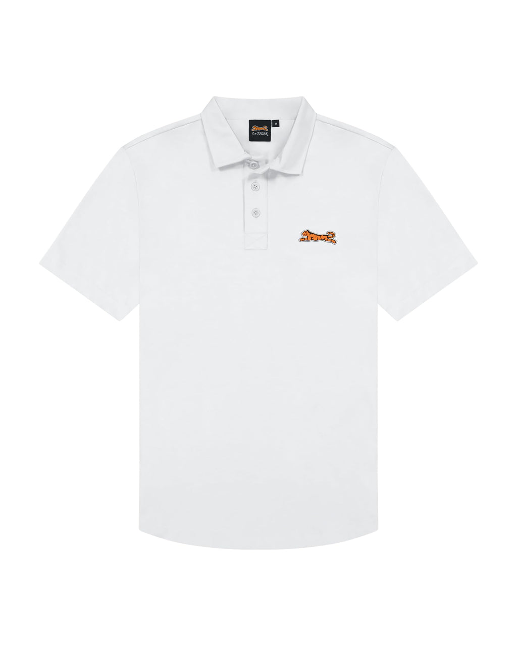 Classic Cotton Polo Shirt - White by Le Tigre for Men - 1 Pc Shirt (S)