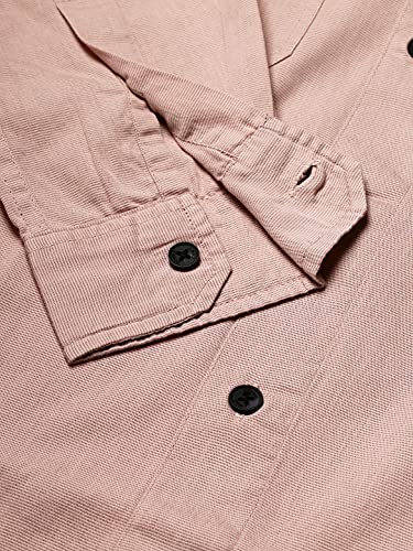 Dennis Lingo MenS Cotton Full Sleeves Solid Slim Fit Cotton Casual Shirt