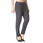 Leriya Fashion Women Casual Formal Western Stylish Rayon Trouser Regular Fit Plain Pyajama Pants Lowers Bottomwear Officewear Jo