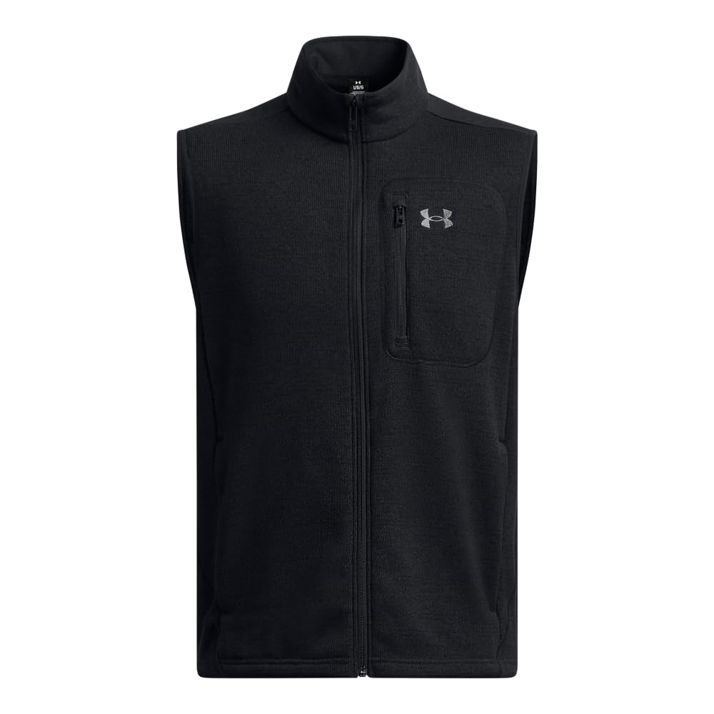 Under Armour Men's Specialist Vest, (002) Black / / Castlerock, X-Large