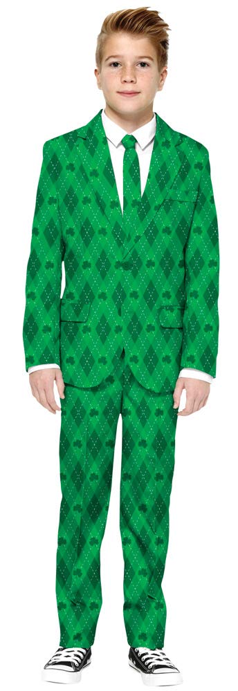 St. Patrick Green on Green Boys Costume - Green - Extra Large 16