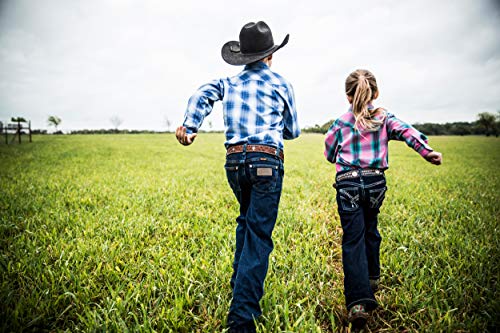 Wrangler Men's Little Boys' 13MWZ Cowboy Cut Original Fit Jean, Subtle Worn, 3T Slim