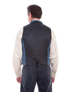HERRINGBONE POINT BOTTOM VEST