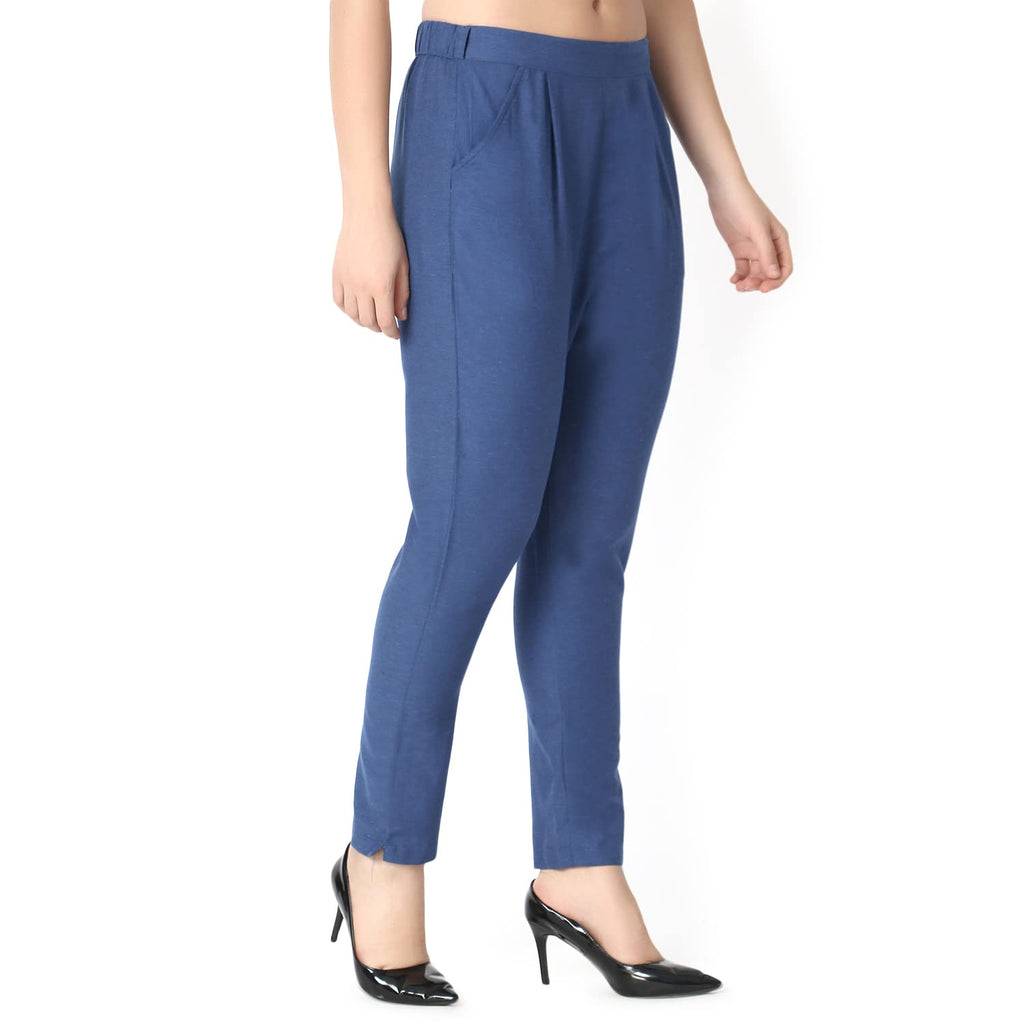 OM SAI LATEST CREATION Womens Trousers || Lycra Casual Track Pants for Women || Regular Fit || Officewear || Daily || Outing We