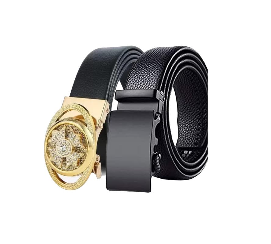 Niddleman 194/ Trendy Unisex Artificial Leather Belt, Boys Belt For Casual Or Formal Classic Designs For Work & Business Casual  30