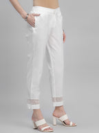 Libas WomenS Regular Casual Pants (Pl804_White
