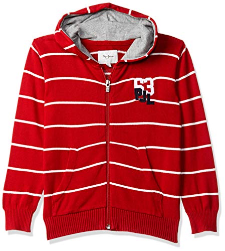 Pepe Jeans BoyS Cotton Sweater (Pibt200325_Cla-Red_6)