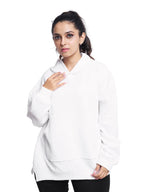 Greciilooks Oversized Cotton Winter Hoodie & T-Shirt For Women