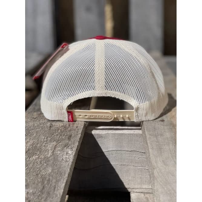 Kimes Ranch Unisex Weekly Upgrade 110 3-D Embroidered Horns Adjustable Snapback One-Size Hat Black/White