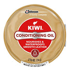 KIWI Shoe Conditioning Oil | Leather Care for Shoes, Boots, Furniture, Jacket, Briefcase and More | 2 5/8 Oz