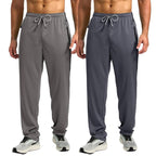 Pinkmint MenS Combo Track Pant L Spendex Pocket Regular Track Pant L Stylish Sports & Gym Wear (Pack Of 2)