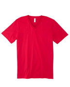 Unisex Jersey Short-Sleeve V-Neck T-Shirt - TRUE ROYAL - XS(D0102H7WcT2)