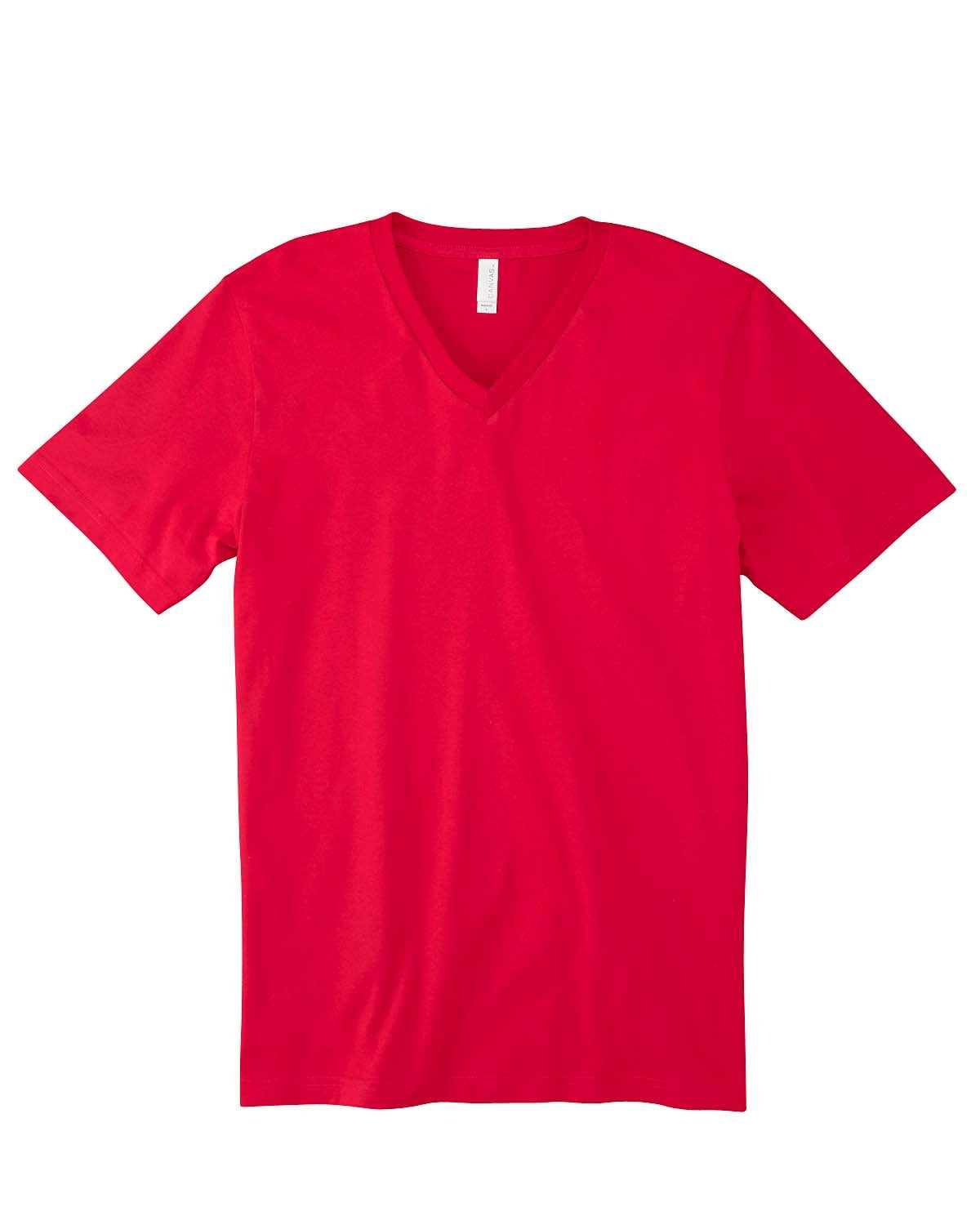Unisex Jersey Short-Sleeve V-Neck T-Shirt - TRUE ROYAL - XS(D0102H7WcT2)