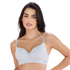 Nykd (Nyb198 Cotton Lightly Padded & Non Wired T-Shirt Bra For Women | Medium Coverage Bra With Soft Detachable Straps | Ideal F