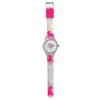 Preschool Collection Unicorn Kids Analog Watch - Time Teacher - Easy-to-Read Dial! Hypoallergenic Silicone First Watch for Girls